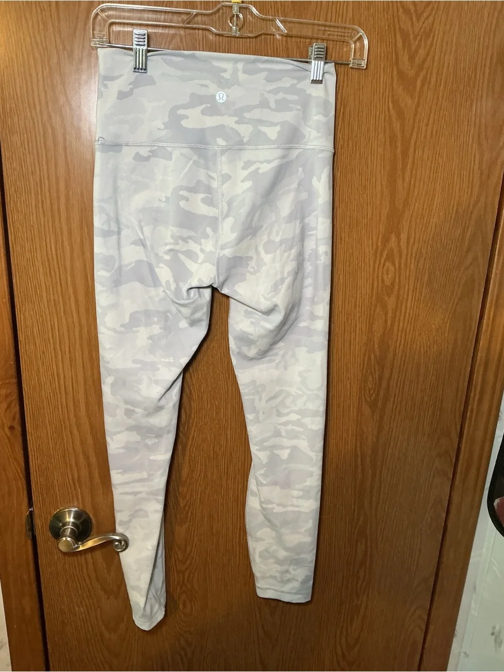 Lululemon Align High-Rise Leggings – Gray Camo – Size 6 - Picture 3 of 4